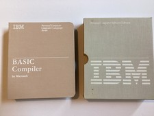 IBM Microsoft BASIC Compiler V 1.00 1982 Vintage PC DOS Software CIB picture