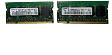 Samsung 256MB 1Rx16 PC2-3200S-333-10-C1 M470T3354BZ0 -  ONE PAIR picture