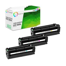 TCT 3PK CLT505L Color Toner Cartridge Set For Samsung ProXpress C2620DW C2670FW picture