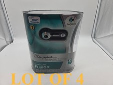LOT OF 4 Logitech Quickcam Fusion 1.3MP WebCam New Sealed -  picture