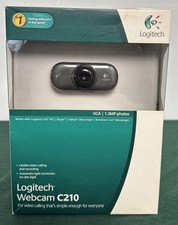 Logitech c210 1.3MP VGA Webcam With Microphone Complete picture