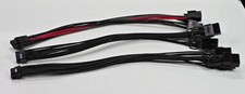 12+4Pin NVIDIA GPU (Male) to 3-8 Pin PSU (Female) Extension Cables 600 watt picture