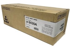 New Genuine Ricoh SP 6430A Black Toner Cartridge 407507 OEM Factory Sealed picture