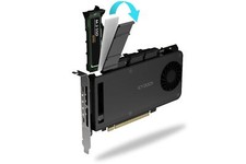 Removable 4 Bay Quad M.2 NVMe SSD to PCIe 4.0 x16 Mobile Rack Enclosure/Adapt... picture