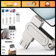 512GB 4-in-1 Photo Stick Flash Drive for iPhone, Android, iPad, PC - External St picture