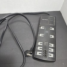 CyberPower HT705UC Surge Protector Power Strip 10 Outlets 8ft 1000J 125V 15A picture