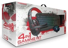 HyperGear 4-in-1 Gaming Kit Keyboard,Mouse,Headphones, Mouse Pad- BRAND NEW  picture