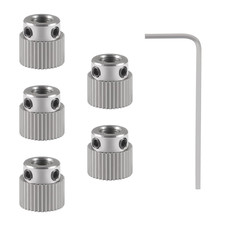 36 Teeth Stainless Steel Extruder Gear for Creality 3D Printers - 5 Pcs Set picture