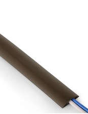 Cord Hider Floor, 5.6 Ft Brown Cord Cover Floor, Cord Protector Floor Extension picture