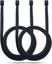 2 Packs 12G Internal Mini SAS HD SFF-8643 to SFF-8643 Cable, with Sideband, 0.8m picture