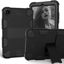 For Samsung Galaxy Tab A8 10.5 X200 Heavy Duty Silicone Defender Case Kickstand picture