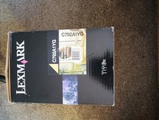 Lexmark C792A1YG Toner Cartridge - Yellow picture