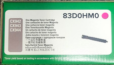 Lexmark 83D0HMO Magenta Laser Toner Cartridge for CX942 CX943 CX944 picture