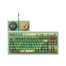 8Bitdo 87 Keys Mechanical Keyboard for PC and Android - Forest Wonder picture