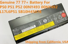 Genuine 00NY491 00NY492 SB10K97634 SB10K97635 SB10H45075 Battery Thinkpad P50 picture