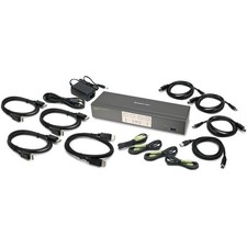 IOGEAR 4-Port DisplayPort KVMP Switch with USB 3.0 Hub [TAA Compliant] (gcs1904) picture