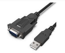 BENFEI USB to Serial Adapter 6 Feet USB to RS-232 Male (9-pin) DB9 Serial Cable picture