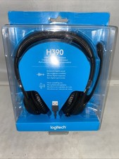 LOGITECH H390 Wired USB On-Ear Stereo Headset with Microphone For PC/Laptop  picture