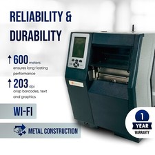 MINT CONDITION Datamax H-4212X Industrial Thermal Transfer Label Printer WiFi picture