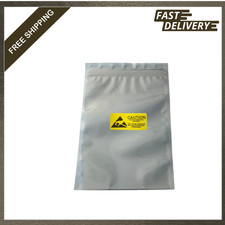 Anti Static Bags 5.9x7.87 Inches Reusable Resealable Moisture Resistant Pack of picture