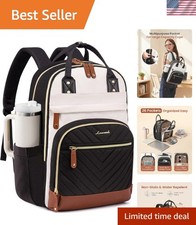Elegant College & Travel Backpack with Giant Tumbler Holder - Perfect Gift Idea picture