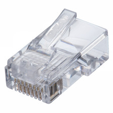 Ideal 85-371 CAT5e Feed-Thru Modular Plugs - 50/Pack picture