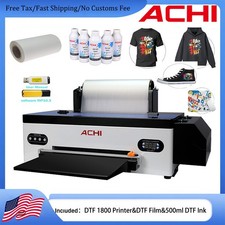 ACHI A3 DTF 1800 Printer&DTF Film&Ink Direct to Trasnfer Film T-shirt Printing picture