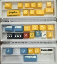 Drop GMK Belafonte Life Aquatic Steve Zissou Decoration Keycaps Set Novelties 30 picture