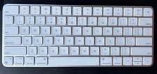 Apple A2450 Magic Keyboard Slim Aluminum Keyboard Silver White picture