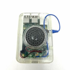 Raspberry Pi 3 Model B V1.2 Kano Computer Clear Case With Built-In Speaker picture