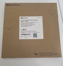 Cable Matters Cat 6 Ethernet Cable 30 ft Blue 10Gbps RJ45 160001-BLU-30 New picture