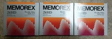 3 Memorex 2s/HD Vintage Computer 5.25 Flexible Disks Boxes 30 PCS (open box) picture