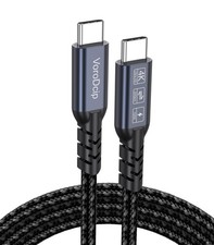 USB C to C Data Transfer Cable 6Ft, C 3.2 Gen 2x2 with 6 Feet, Blue picture