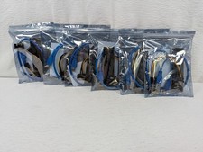 PCI-E Cable 1X to 16X Graphics Extension Powered Riser Adapter Card 6 Pack picture