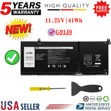 ✅LOT G91J0 BATTERY FOR DELL LATITUDE 3320 3420 3520 INSPIRON 5310 5410 5415 5418 picture