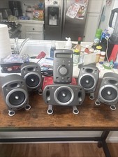 Logitech Z-680 Stereo Computer Surround Sound Speakers & Control Panel Working picture