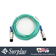 HPE 12Gbps AOC Mini-SAS to Mini-SAS HD Active Optical Cable 10meters picture