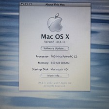 Vintage Apple iBook G3 A1005 Laptop 18GB HDD CD-RW Tested Working  picture