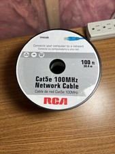 RCA Cat5e 100MHz Network Cable 100ft B2 picture