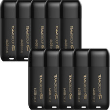 C175 64GB 10 Pack USB 3.2 Gen 1 (USB 3.1/3.0) Read 100Mb/S Flash Thumb Drive, Ex picture