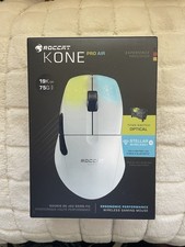 ROCCAT Kone Pro Air Wireless Optical Gaming Mouse White Ergonomic New Sealed picture