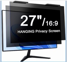 2Pack Magnetic 27 Inch Privacy Screen for Computer Monitor 16:9 Aspect Ratio, picture