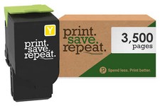 Print.Save.Repeat. Lexmark C241XY0 Yellow Toner Cartridge C2425 MC2425 [3.5K] picture