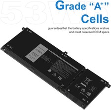 US 53W H5CKD Laptop Battery for Dell Inspiron 5406 7405 7306 7506 2-in-1 Series picture
