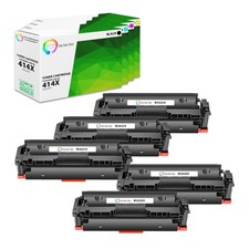 5PK TCT Premium For HP 414X BCYM Color LaserJet Pro M454 MFP M479 Toner picture