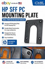 Lot Of 3 Thin Quick Release 100mm x 100mm VESA Monitor Stand Mounting Bracket picture