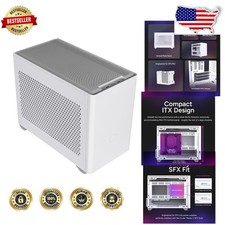 Sleek NR200P White Mini-ITX | 330mm Triple-Slot GPU | Top Mount PSU | Gaming PC picture