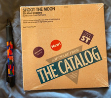 Shoot the Moon Atari 1040/520 ST NEW Disk By Mountain Fresh Software and ANTIC picture