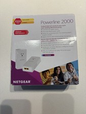 Netgear Powerline Adaptor kit, 2000 Mbps Wall Plug, 2 Gigabit Ethernet Port picture
