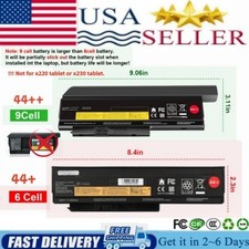 44+/44++ Battery for Lenovo ThinkPad X220 X220i X220s X230 X230i 0A36281 0A36282 picture
